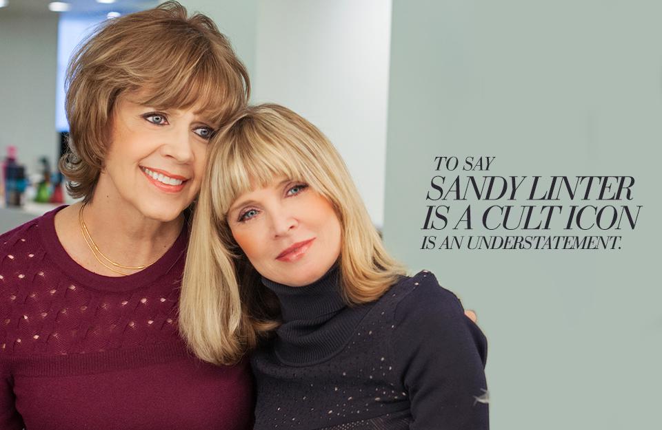 Makeup artist and cult icon Sandy Linter