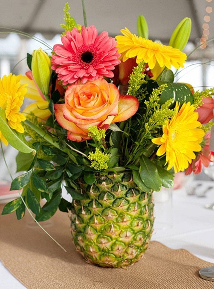 6pineapple-gerbera-daisies-roses