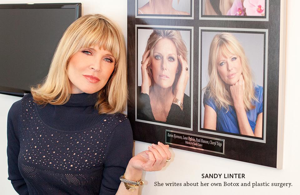 Makeup artist and cult icon Sandy Linter