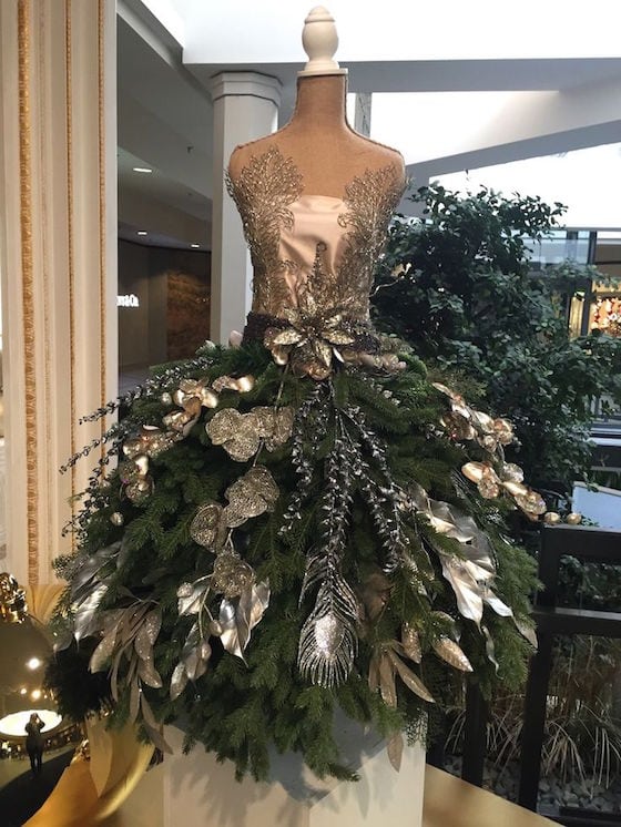 Elegant Evergreen Dress