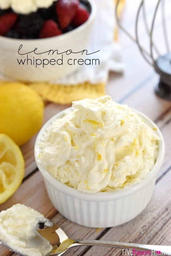 Lemon-Whipped-Cream-with-Berries-Light-Dessert-Recipe-