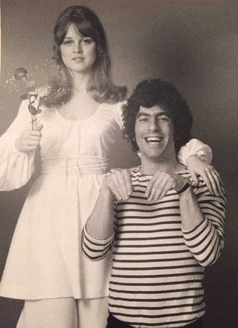 Me and Adam Linter, 1969. Who would have thought this guy wouldn't want to go to Woodstock?