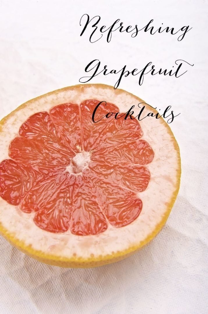 Refreshing Grapefruit Cocktails