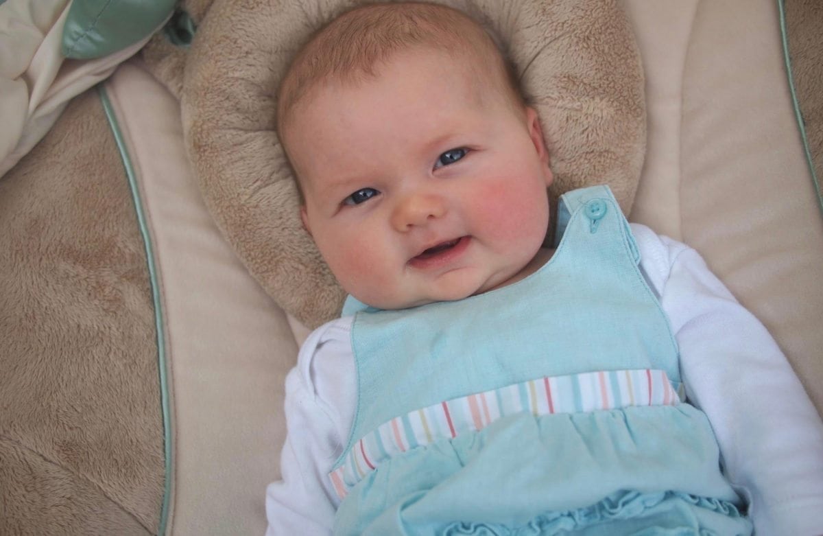 Greta, one month prior to initial diagnosis, May 2013