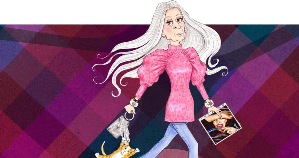 Fashion Illustration and blog post by Jill Anthony. Background by Brandon Smith. 