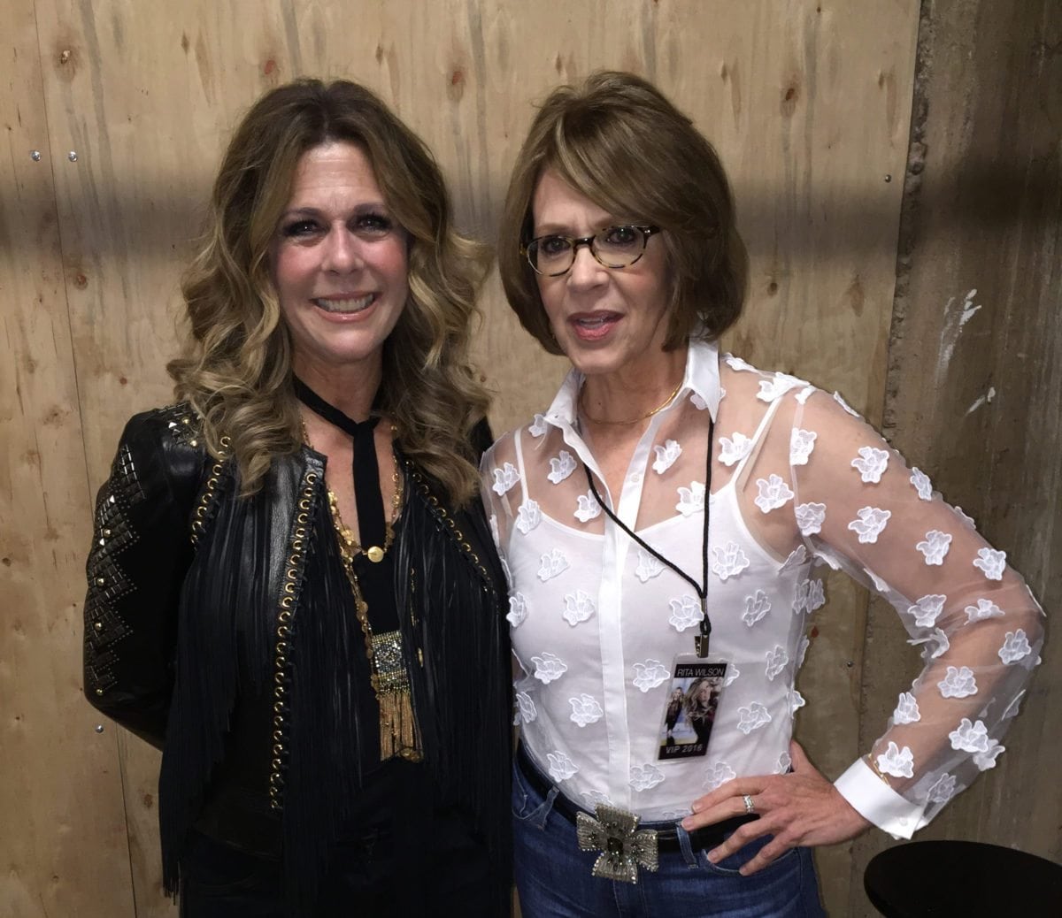 Rita Wilson and Brenda Coffee, Austin, Texas