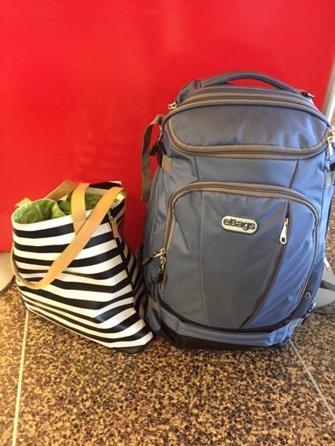 My luggage for 17 days in Italy.
