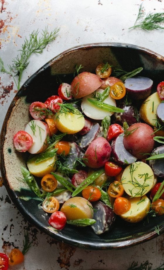 Via A Thought for Food - Potato Salad with Dill 