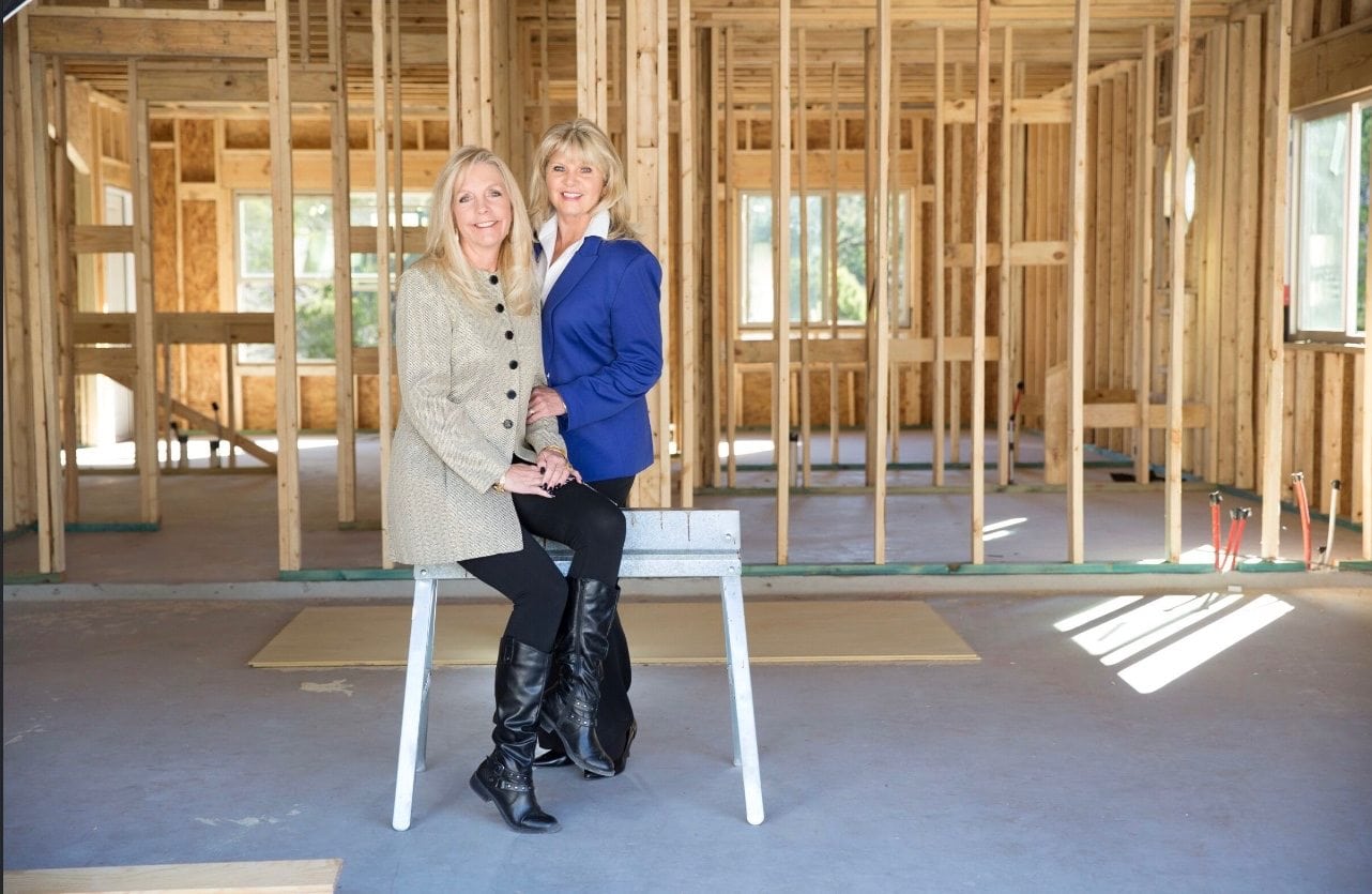 Debbie White and Deana Sears, Partners in Southern Charm Builders. Photography by Jennifer Denton.