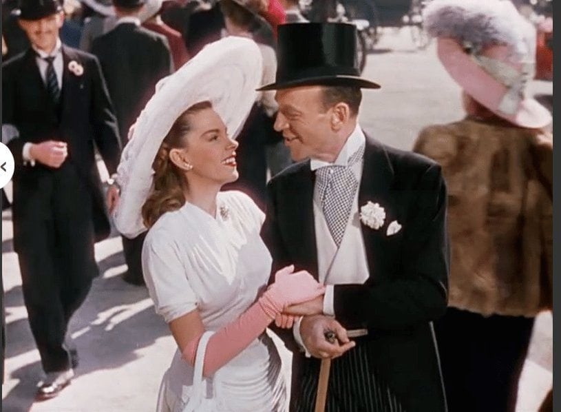 JUDY GARLAND AND FRED ASTAIRE, 'EASTER PARADE,' 1948