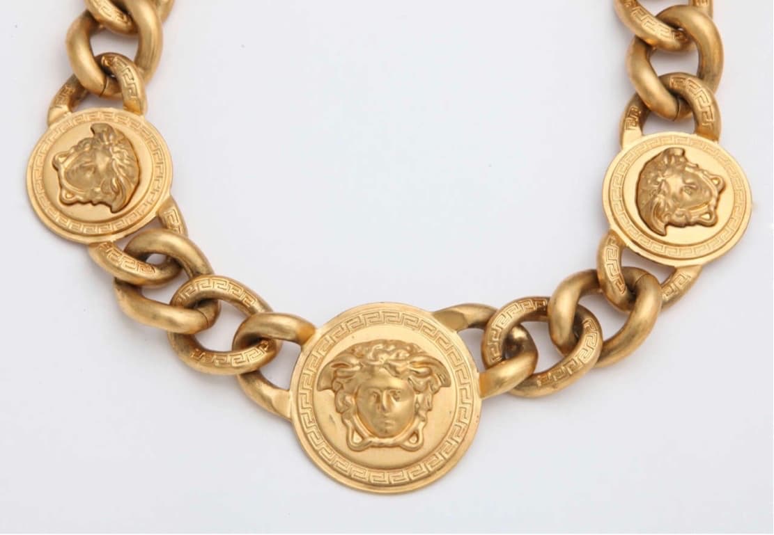 Chanel Gold 'CC' Medallion Chain Belt Q6AFTM17DB033