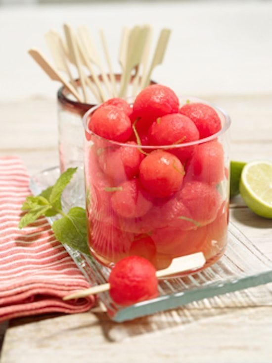 Spiked Watermelon Balls