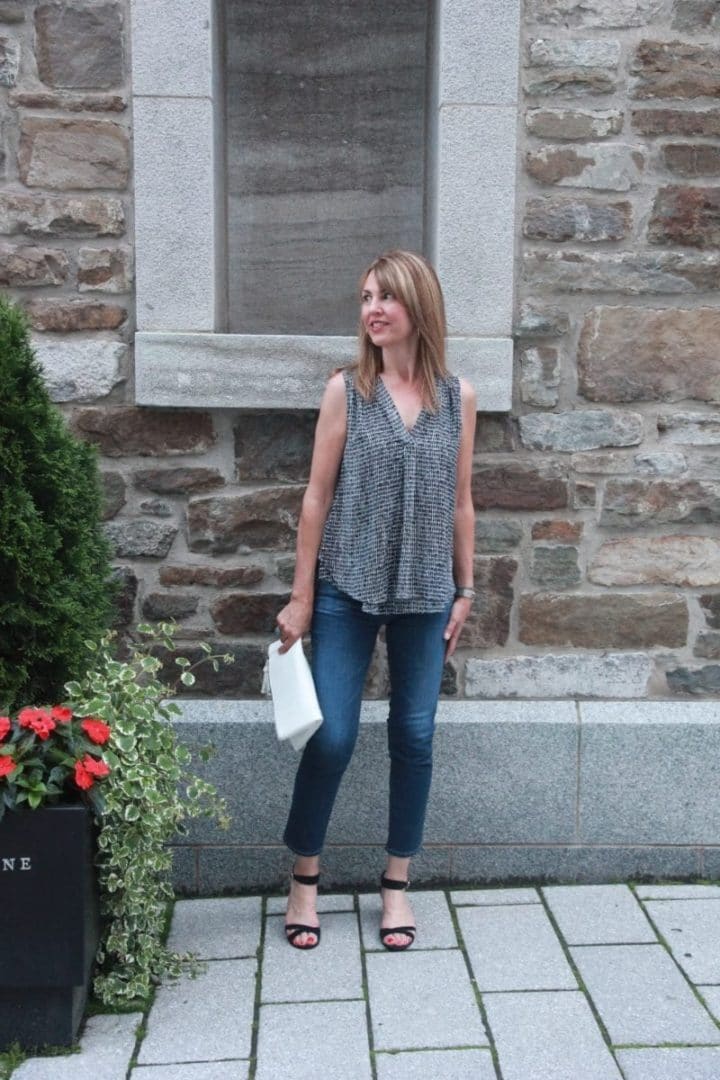 Flowy Top and Jeans – 1010 Park Place