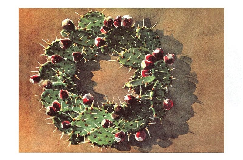 Christmas Cactus by Brad Braune, 1981